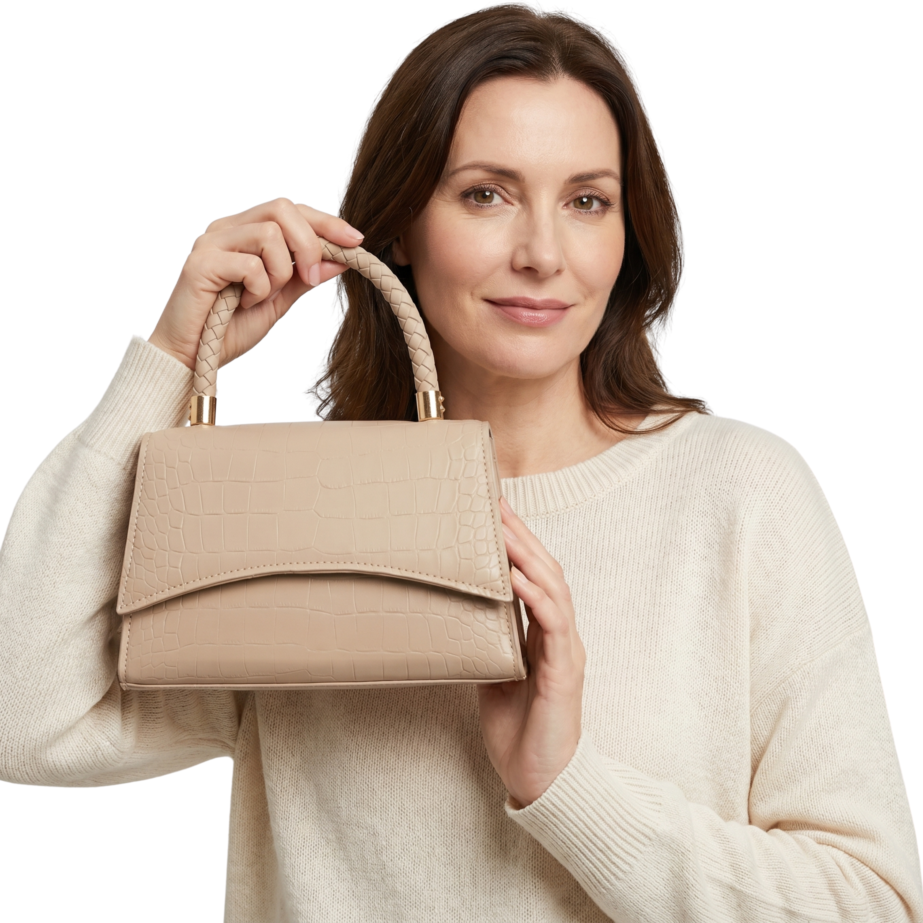 Kvinders Elegant Håndtaske | Justerbar Rem