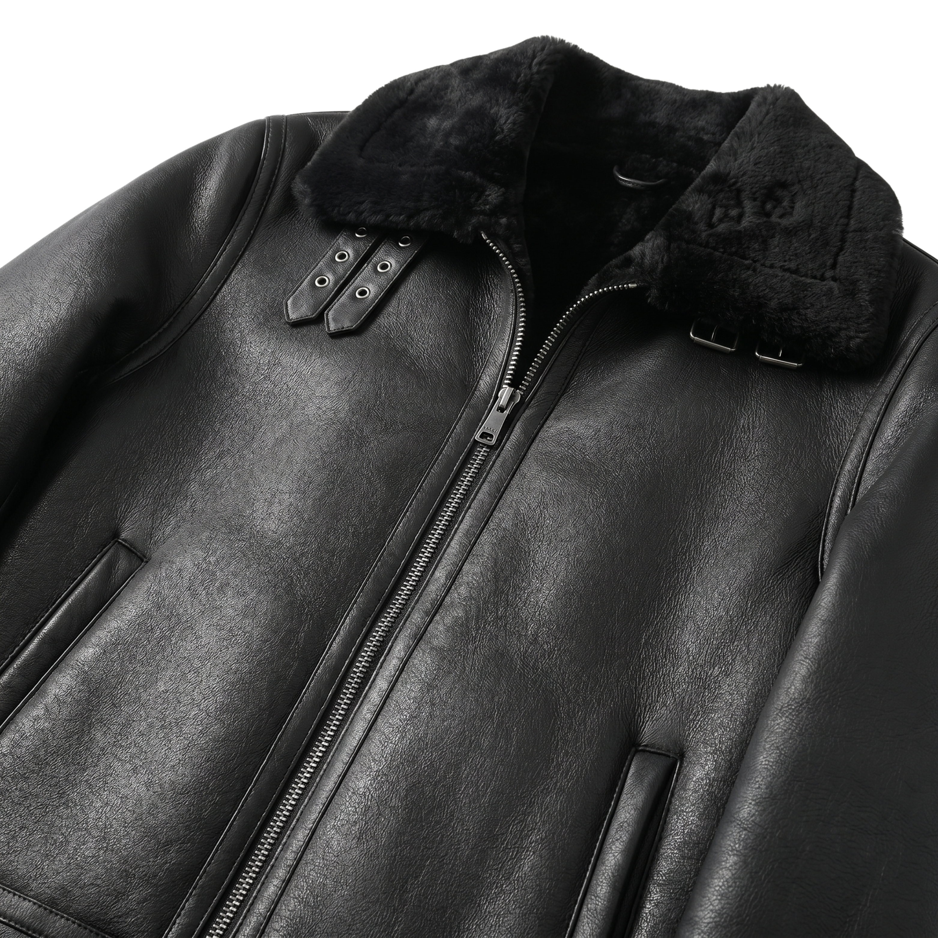 Herre Aviator Jakke med Varm Foring | Klassisk Pasform