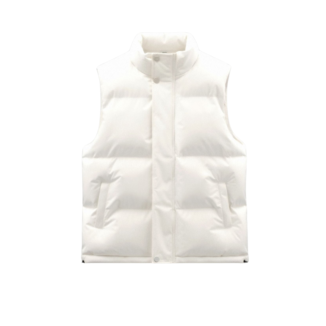 Herre Quiltet Vest uden Ærmer | Let Design
