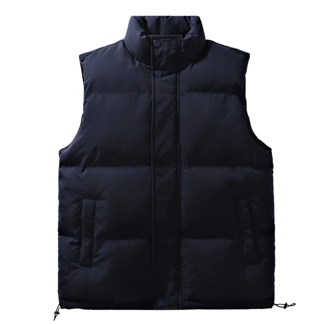 Herre Quiltet Vest uden Ærmer | Let Design