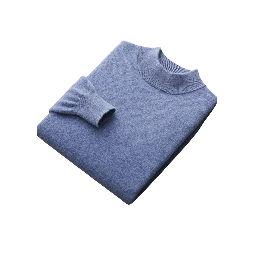 Dame Mockneck Sweater | Elegant Pasform