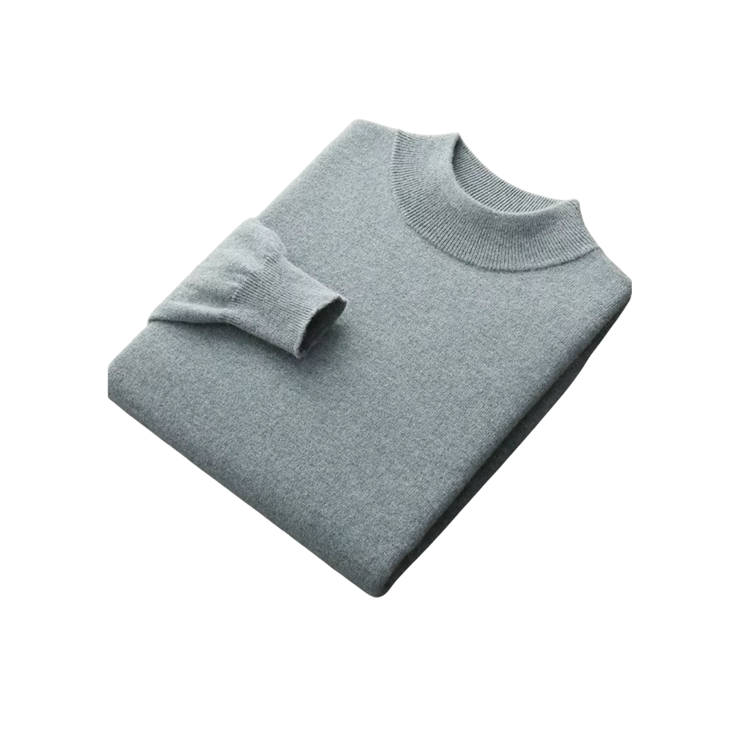 Dame Mockneck Sweater | Elegant Pasform