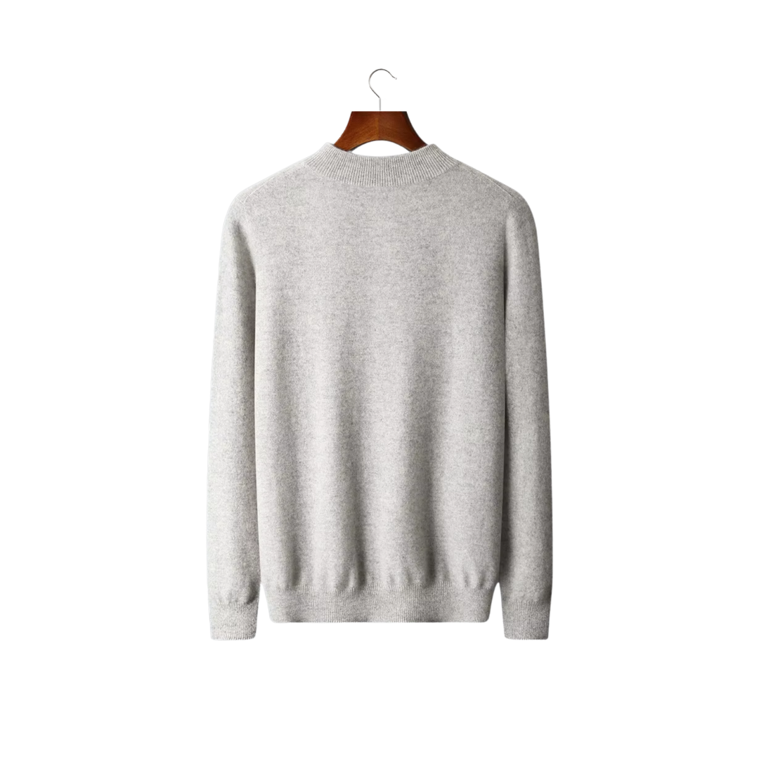 Dame Mockneck Sweater | Elegant Pasform