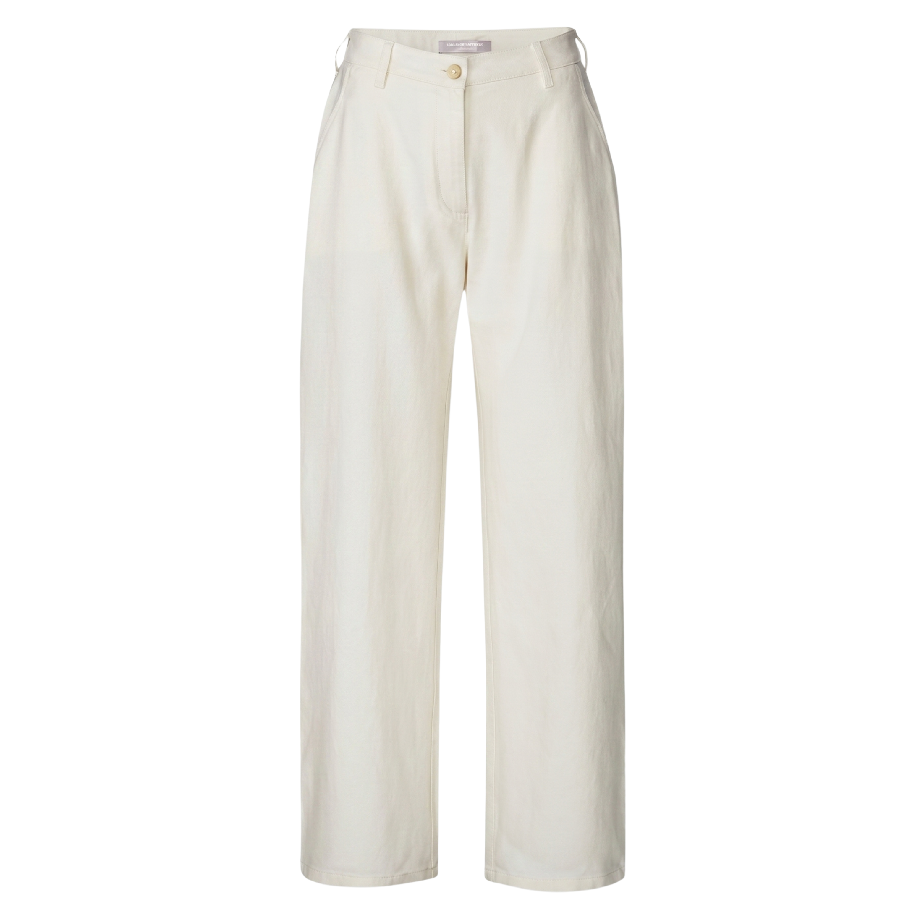 Dame Hørbukser i Off White | Let Pasform
