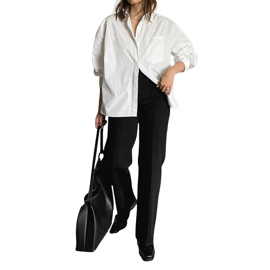 Kvinders Elegant Skjorte | Afslappet Pasform