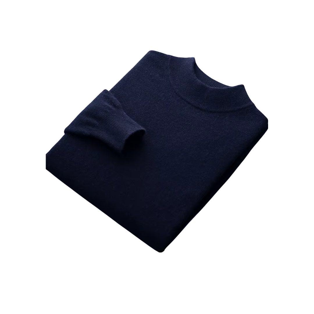 Dame Mockneck Sweater | Elegant Pasform