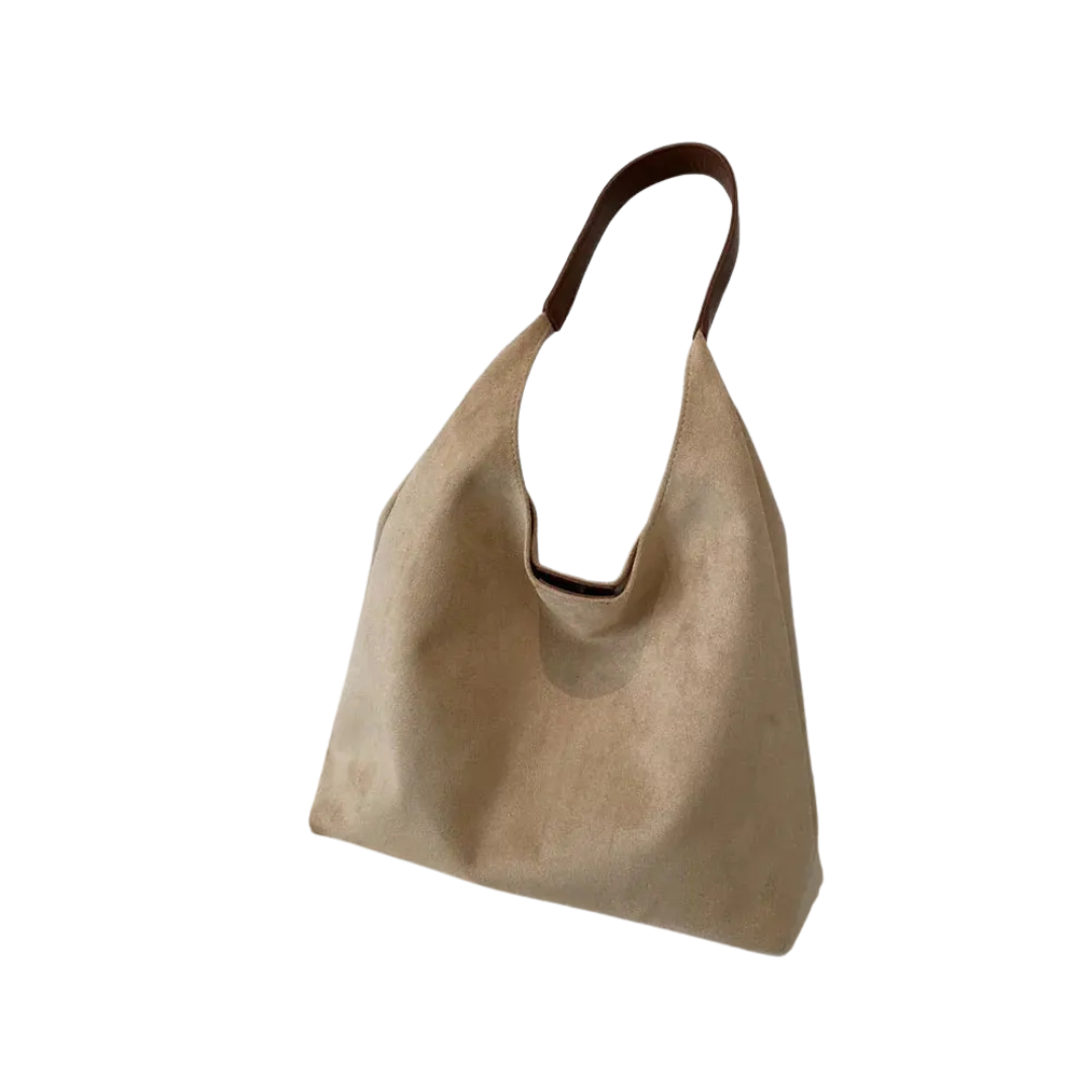 Kvinders Elegant Skuldertaske | Rustbrun
