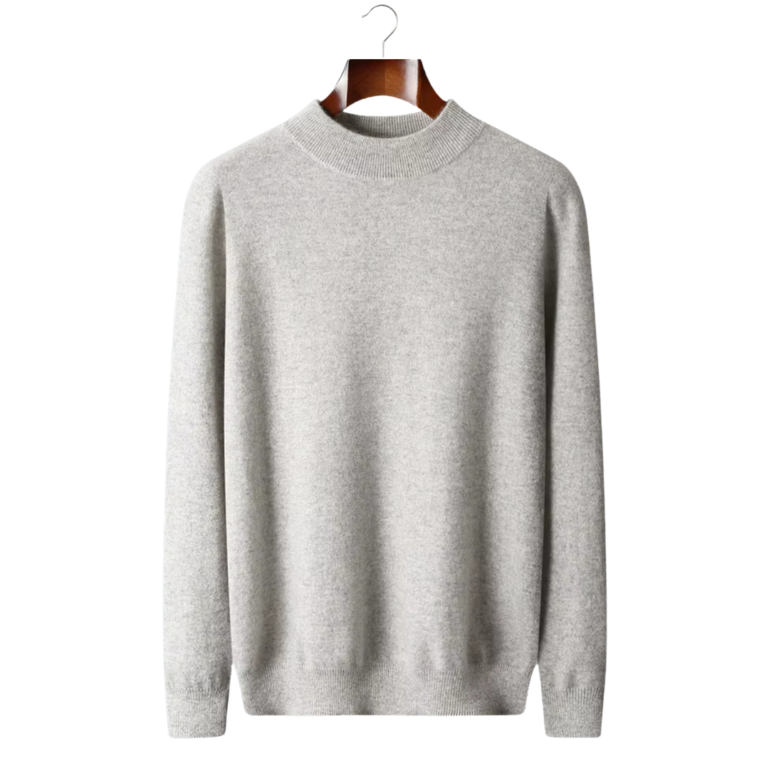 Dame Mockneck Sweater | Elegant Pasform