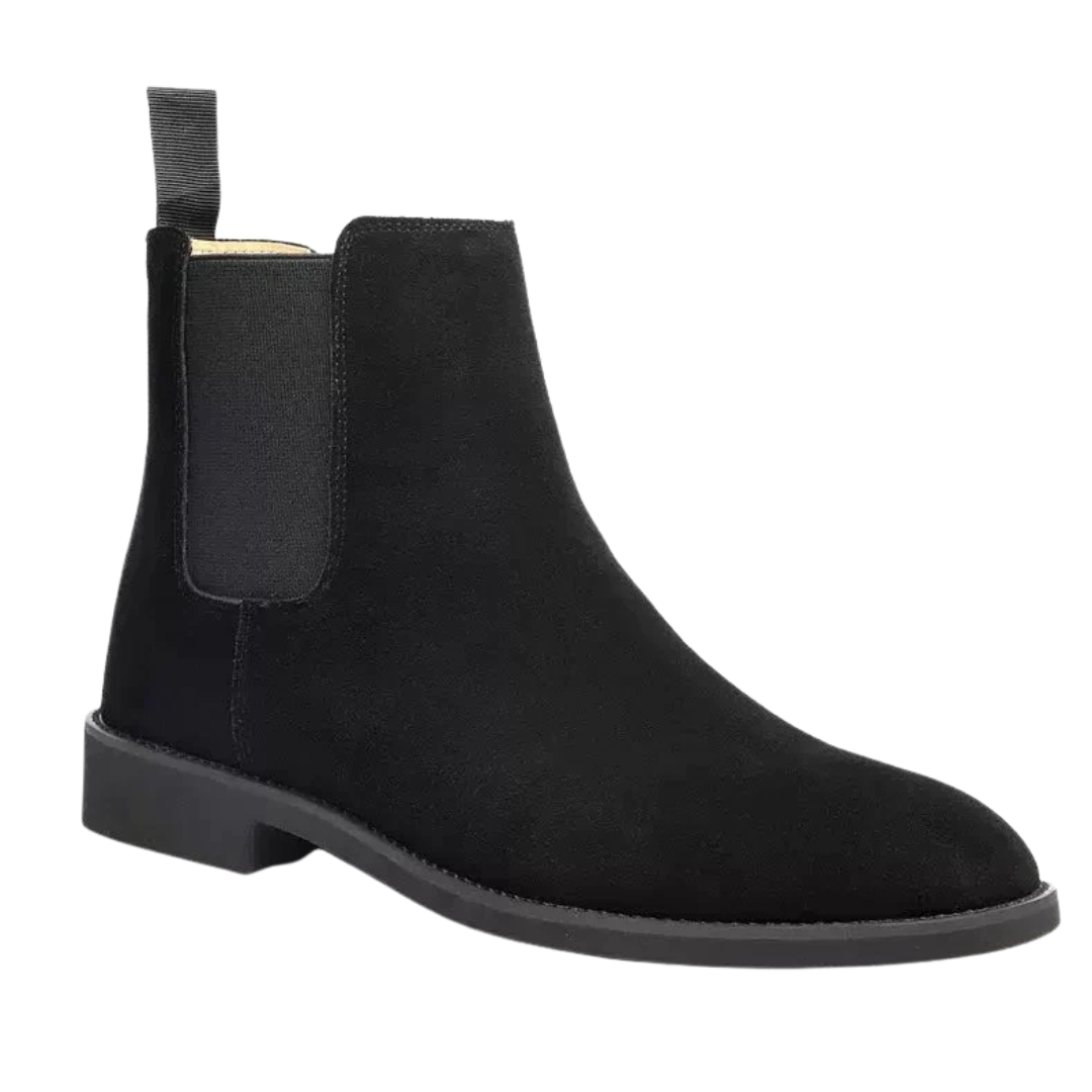 Herre Chelsea Støvler i Ruskind | Klassisk Design