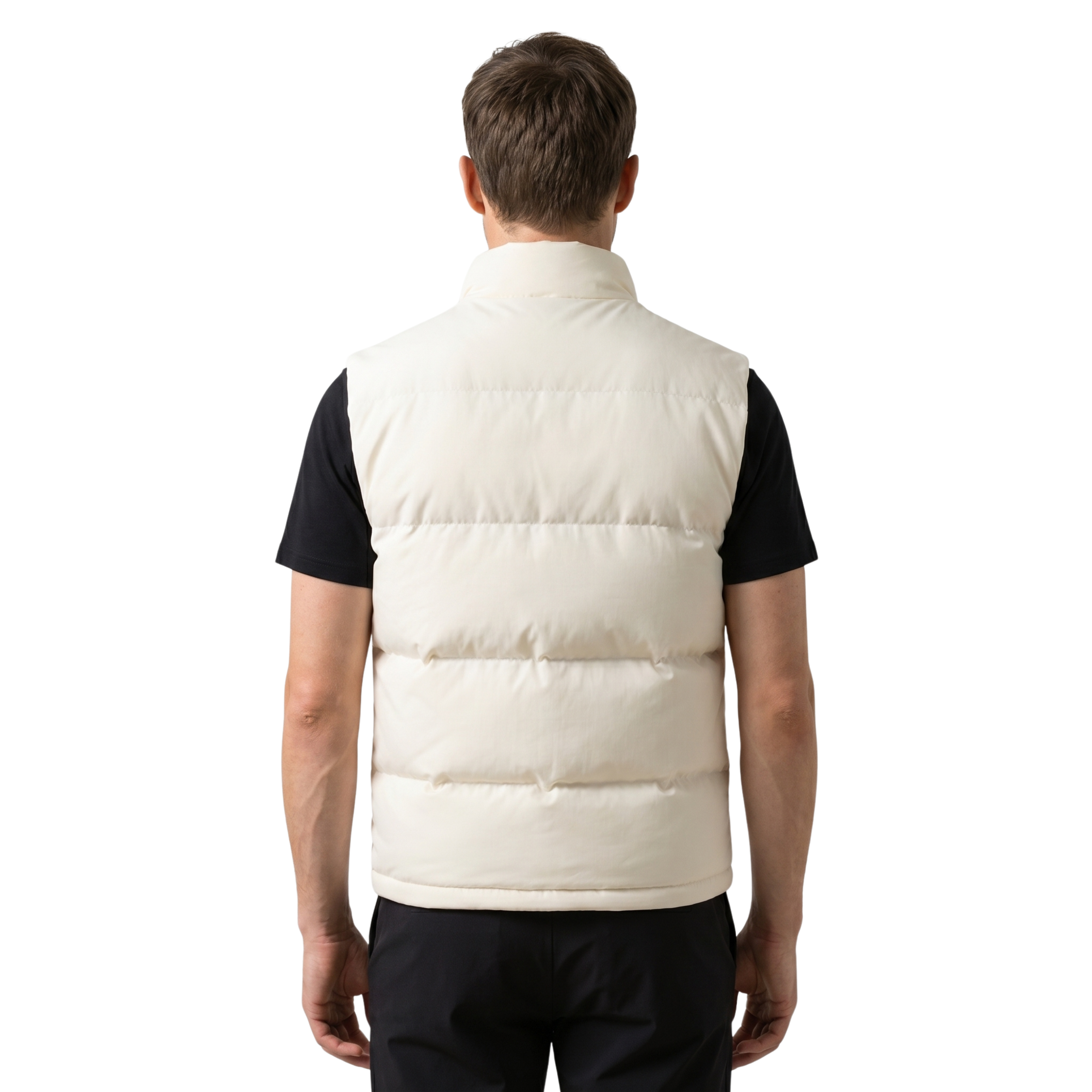 Herre Quiltet Vest uden Ærmer | Let Design