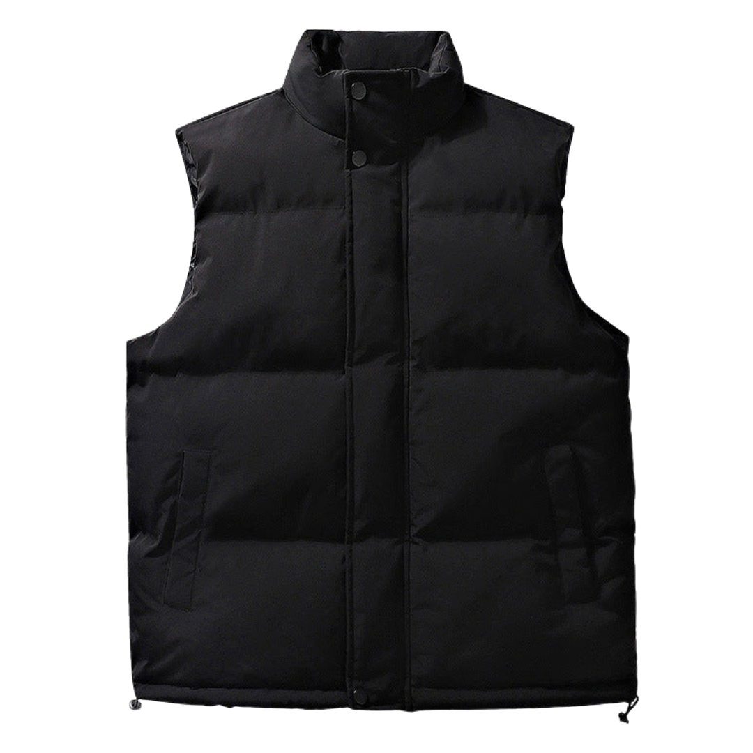 Herre Quiltet Vest uden Ærmer | Let Design