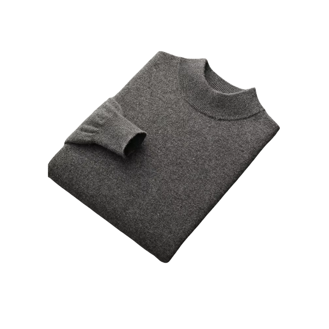 Dame Mockneck Sweater | Elegant Pasform
